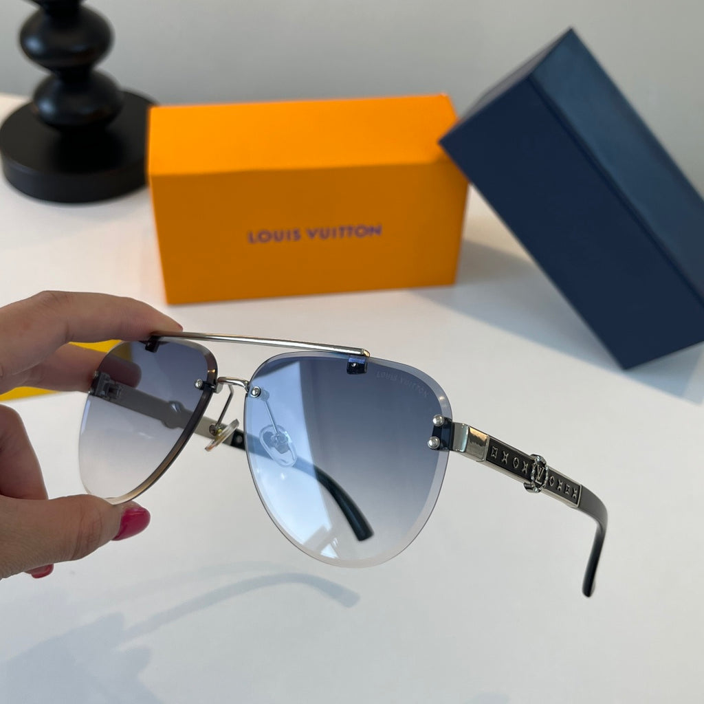 Louis Vuitton Fashion Silver Lens Sunglasses for Men & Women - 493085 - detail image 4
