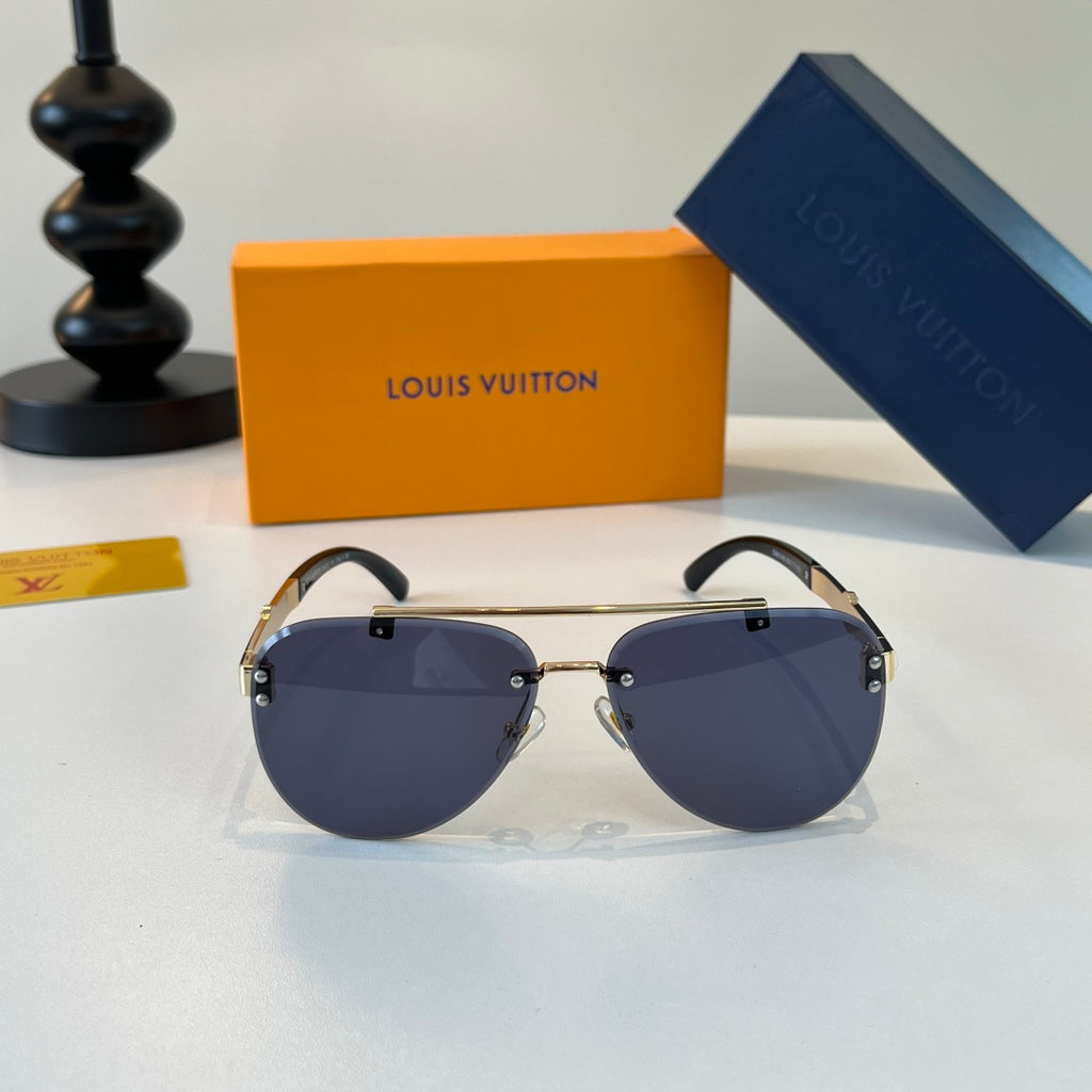 Louis Vuitton Fashion Black Lens Sunglasses for Men & Women - 493086 - detail image 2