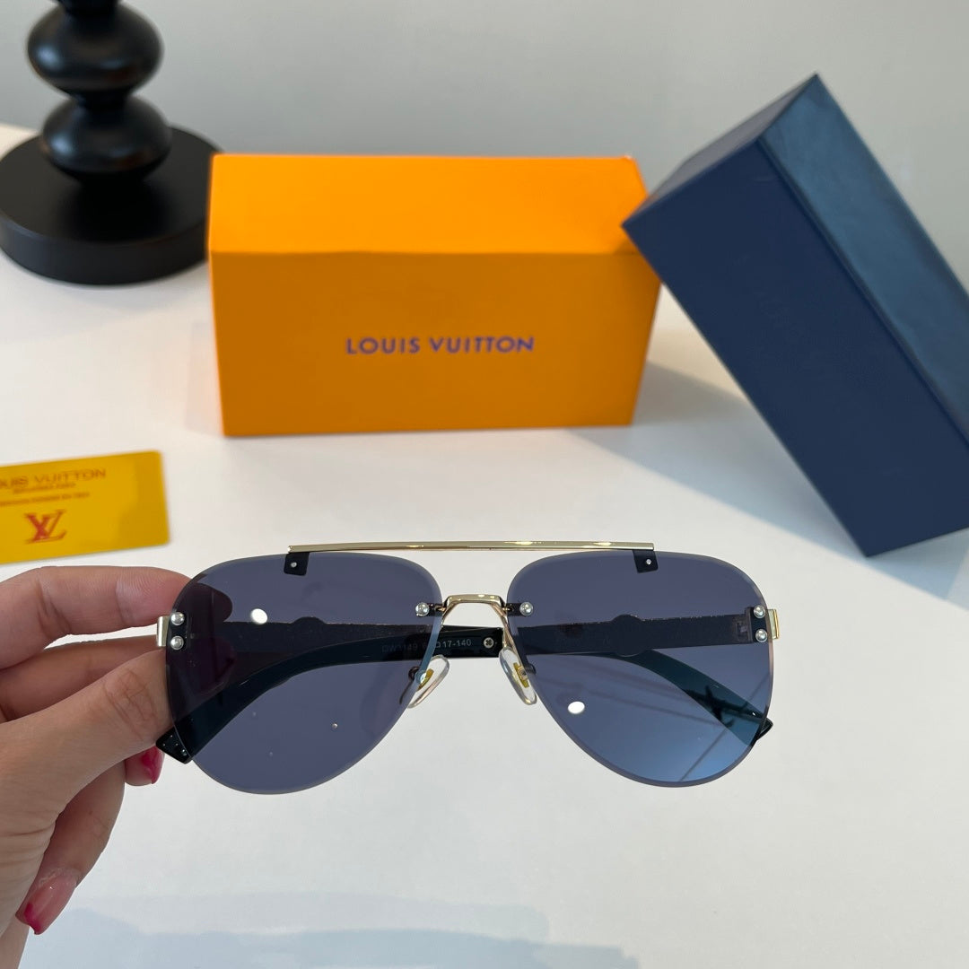 Louis Vuitton Fashion Black Lens Sunglasses for Men & Women - 493086 - detail image 5
