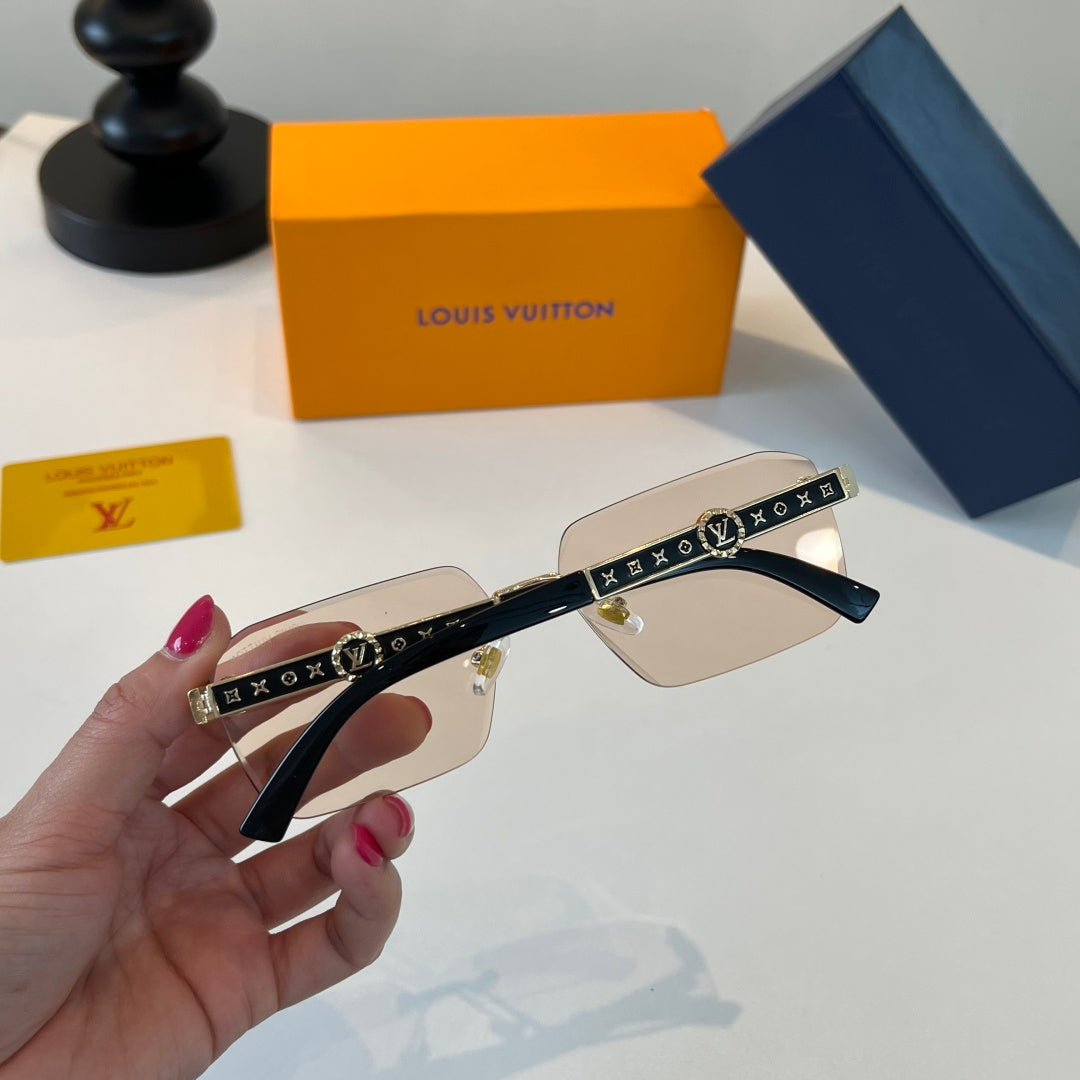 Louis Vuitton Fashion Silver Lens Sunglasses for Men & Women - 493087 - detail image 7