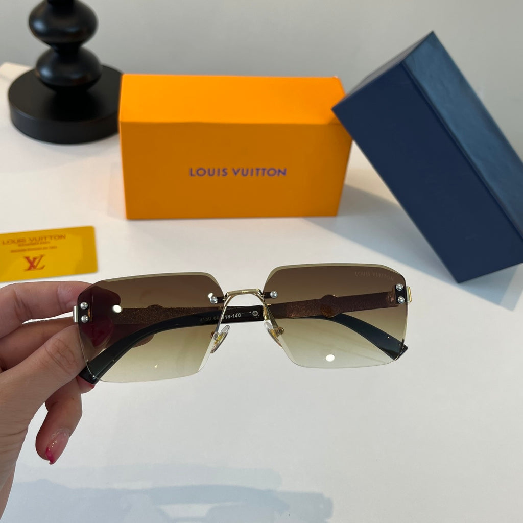 Louis Vuitton Fashion Brown Lens Sunglasses for Men & Women - 357567 - detail image 5