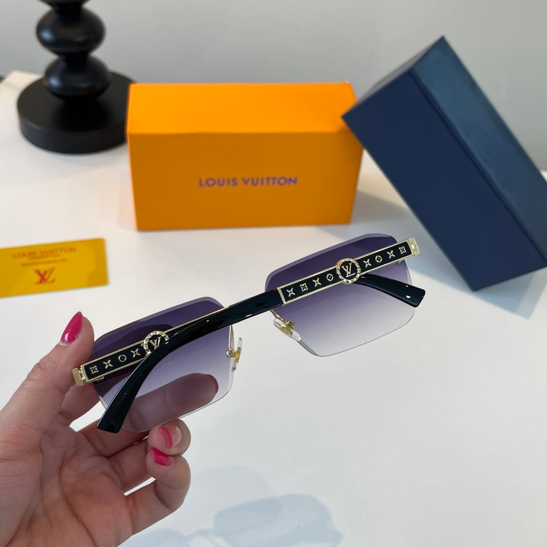 Louis Vuitton Fashion Silver Lens Sunglasses for Men & Women - 357568 - detail image 9
