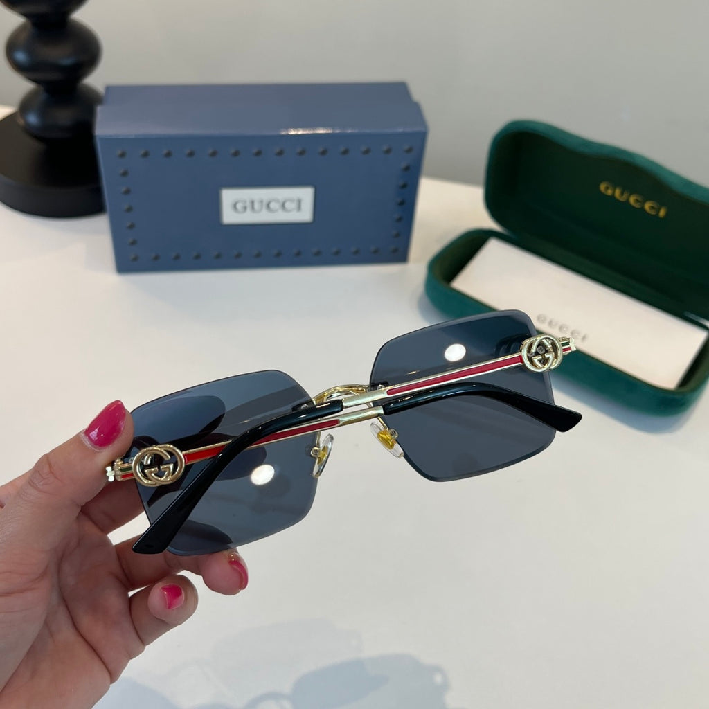 Gucci Fashion Silver Lens Sunglasses for Men & Women - 357773 - detail image 8