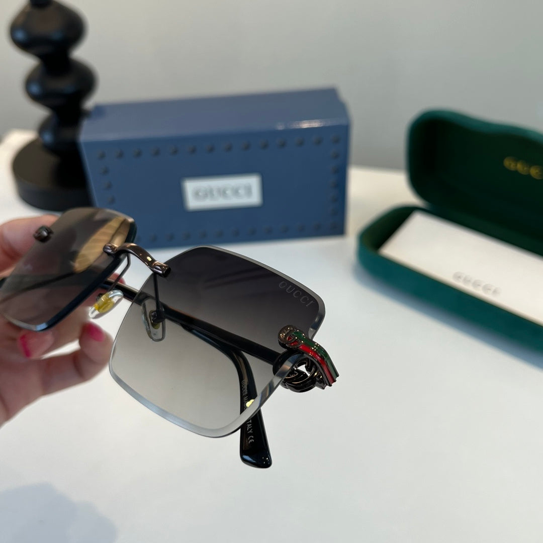 Gucci Fashion Silver Lens Sunglasses for Men & Women - detail image 6