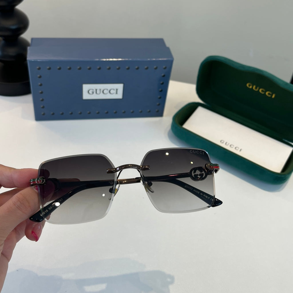 Gucci Fashion Silver Lens Sunglasses for Men & Women - 357774 - detail image 5