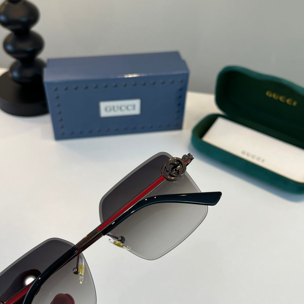 Gucci Fashion Silver Lens Sunglasses for Men & Women - detail image 7