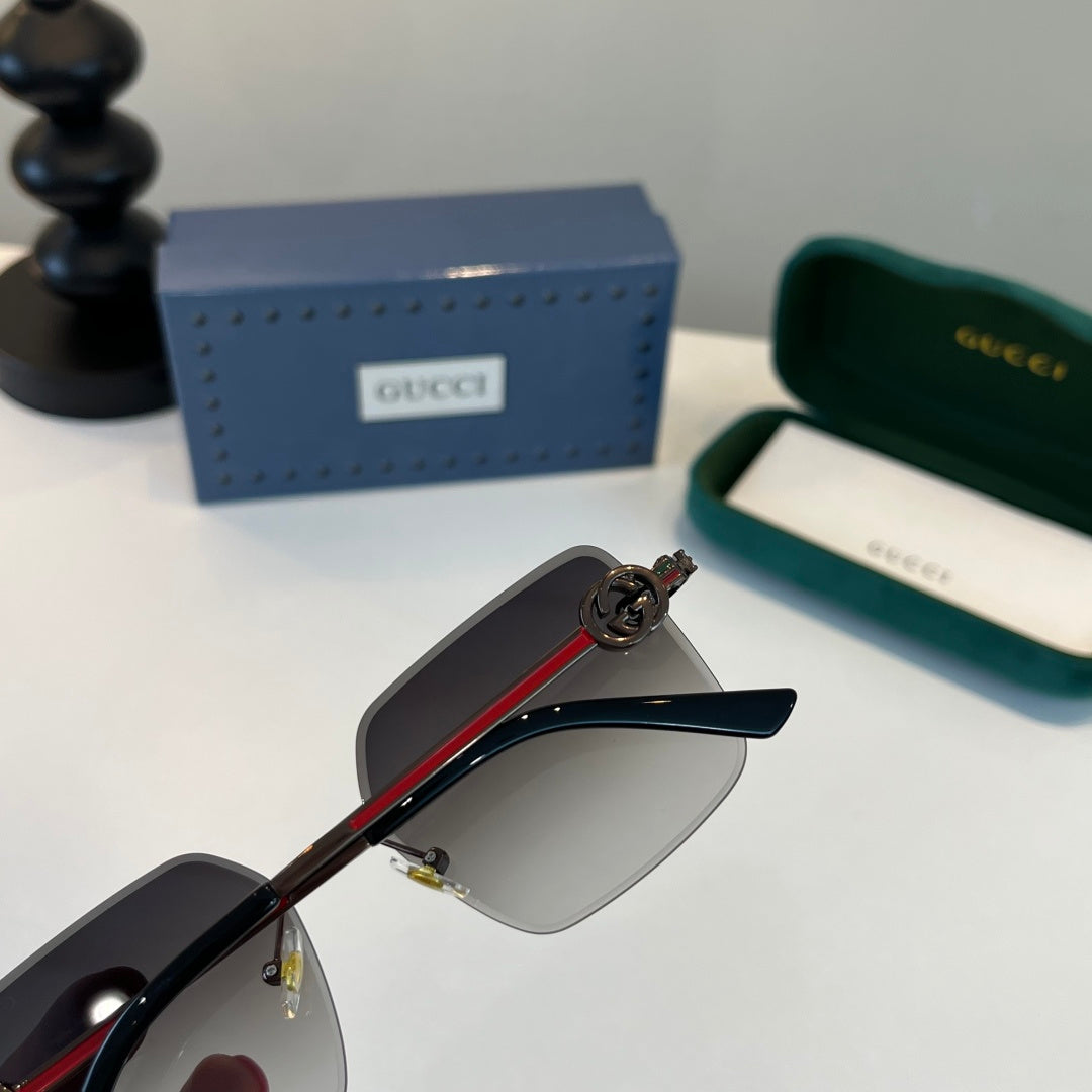 Gucci Fashion Silver Lens Sunglasses for Men & Women - detail image 7