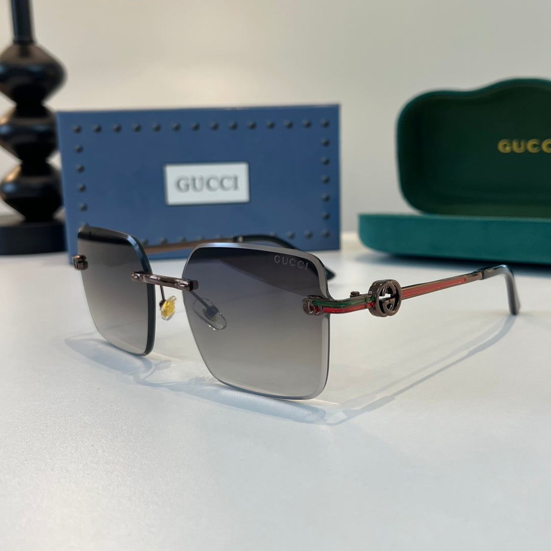 Gucci Fashion Silver Lens Sunglasses for Men & Women - 357774 - detail image 3