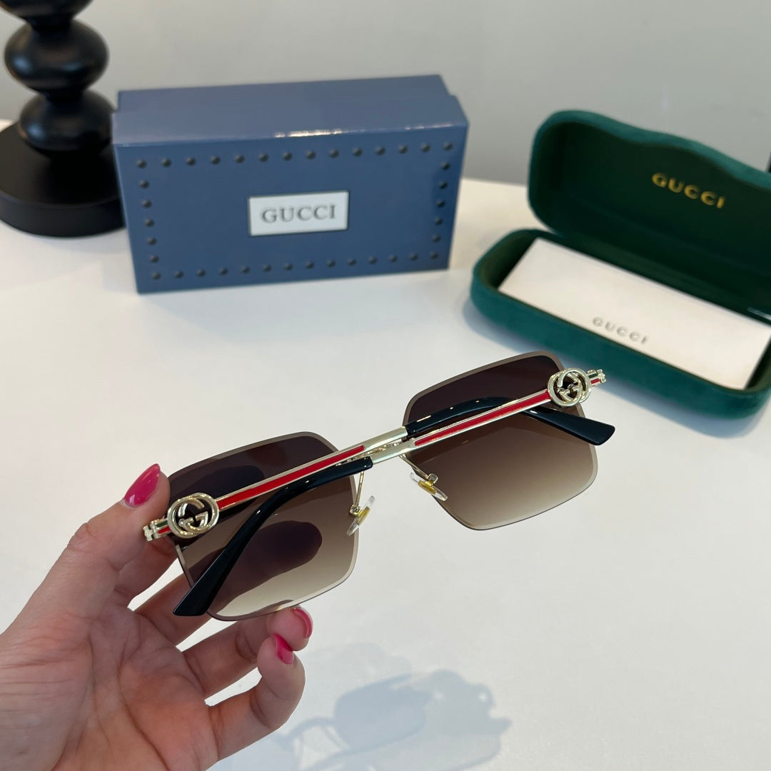 Gucci Fashion Brown Lens Sunglasses for Men & Women - 357775 - detail image 8