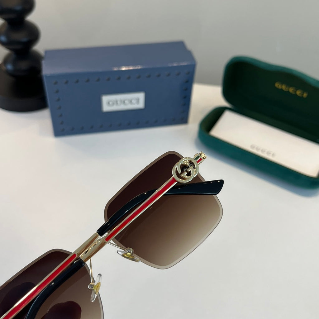 Gucci Fashion Brown Lens Sunglasses for Men & Women - 357775 - detail image 7