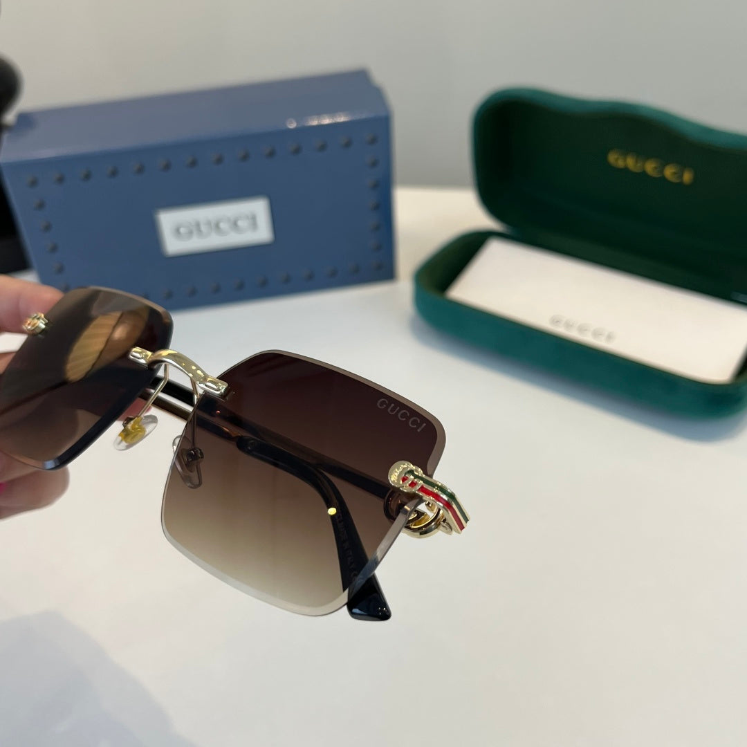 Gucci Fashion Brown Lens Sunglasses for Men & Women - 357775 - detail image 6