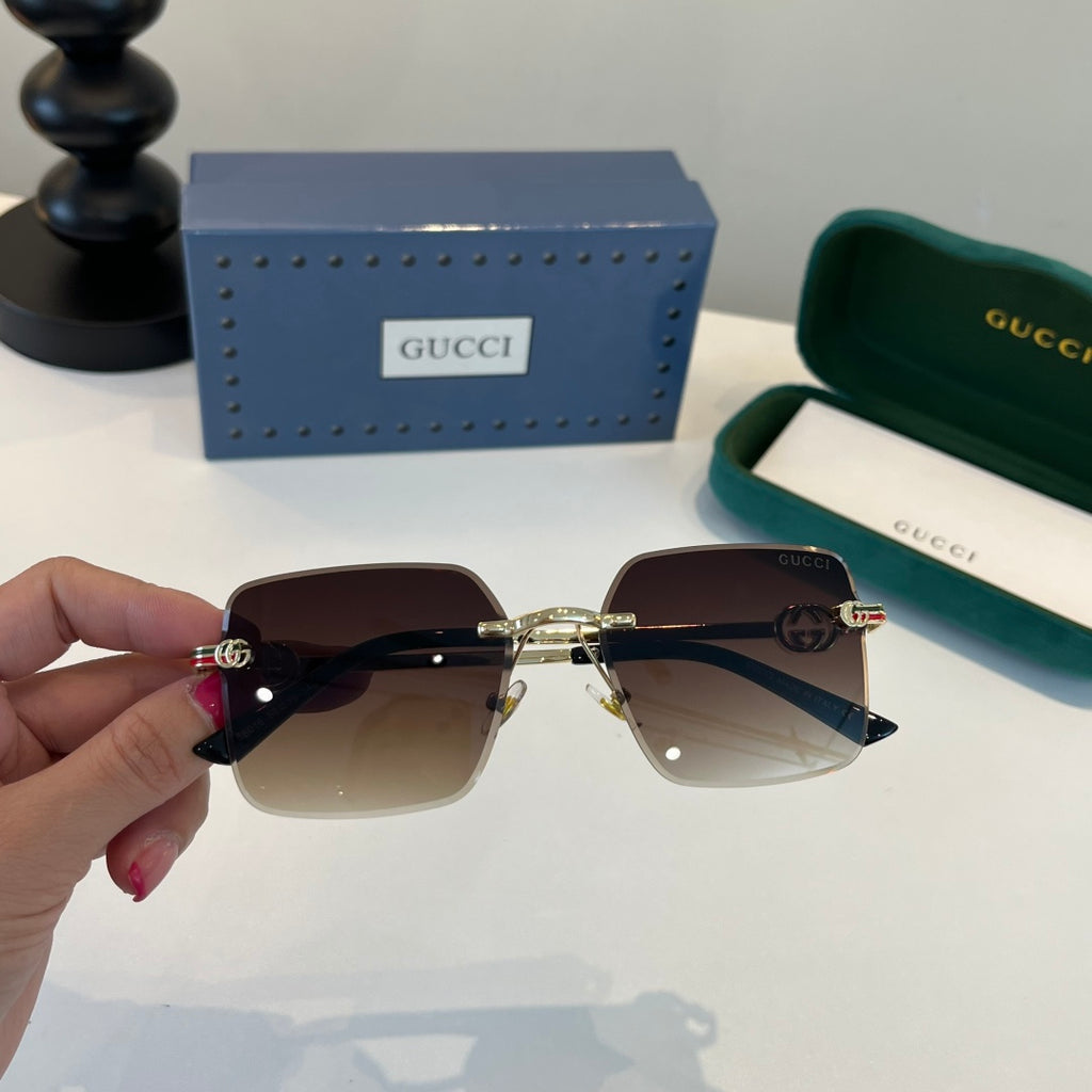 Gucci Fashion Brown Lens Sunglasses for Men & Women - 357775 - detail image 4