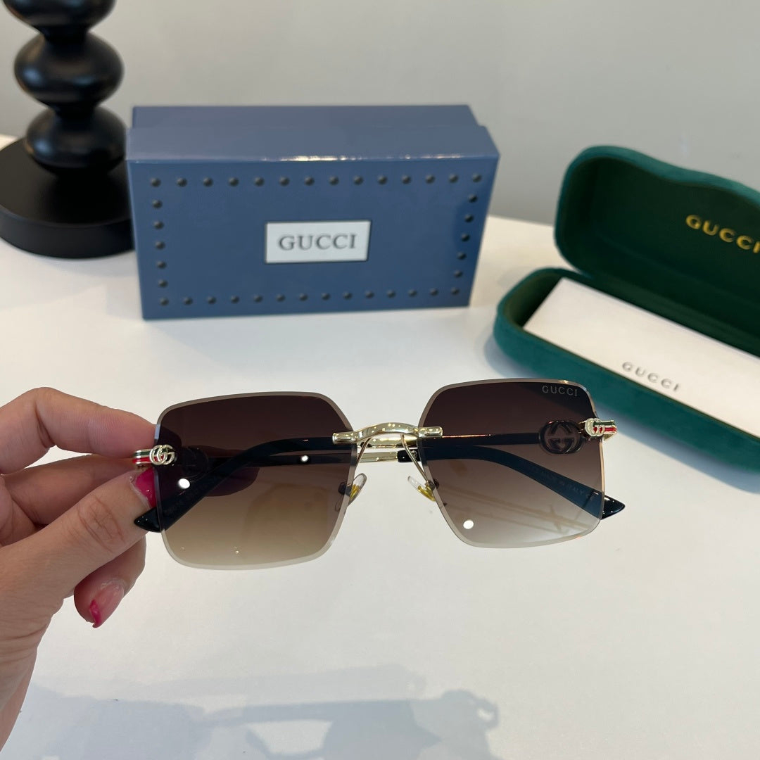 Gucci Fashion Brown Lens Sunglasses for Men & Women - 357775 - detail image 4