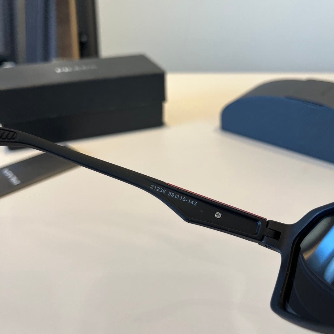 Prada Fashion Black Lens Sunglasses for Men - 398928 - detail image 6