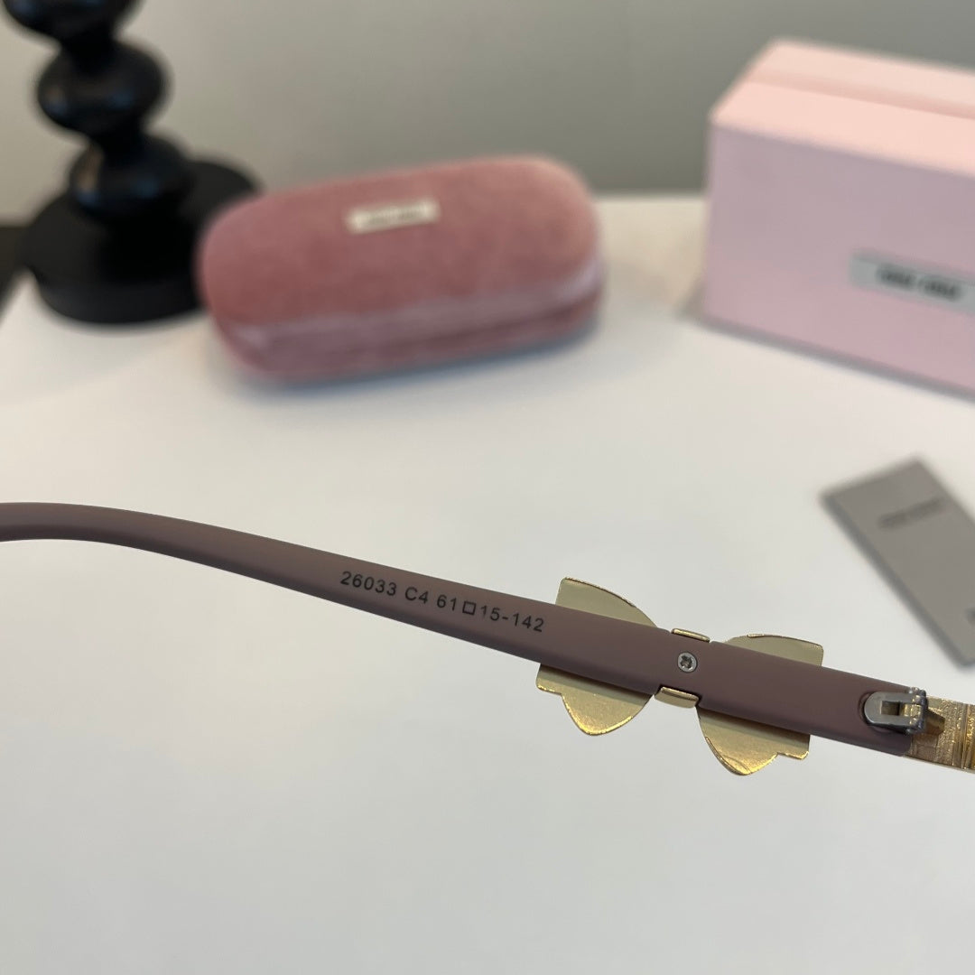 Miu Miu Cat-Eye Silver Lens Sunglasses for Men & Women - 416285 - detail image 9