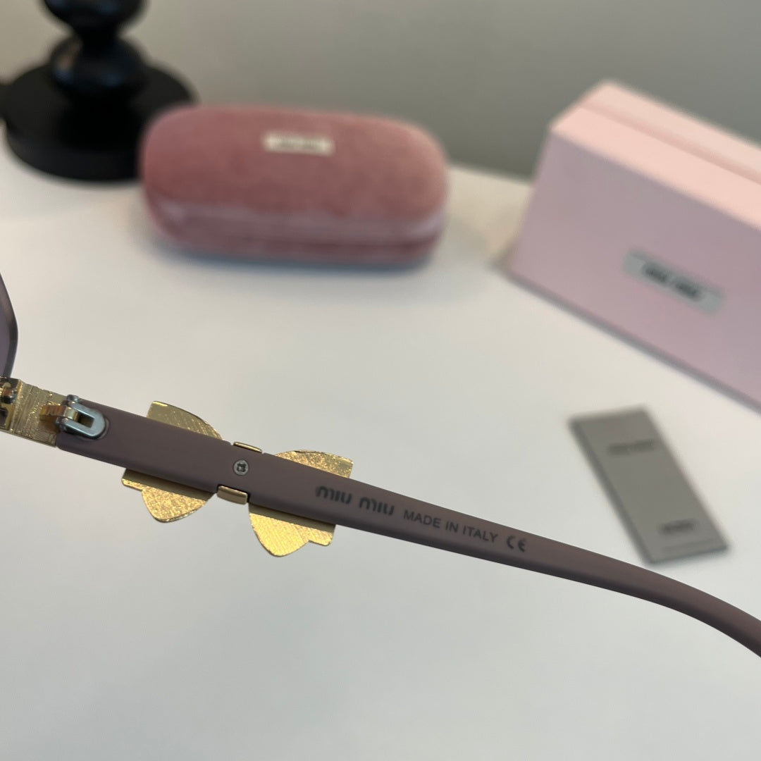 Miu Miu Cat-Eye Silver Lens Sunglasses for Men & Women - 416285 - detail image 10