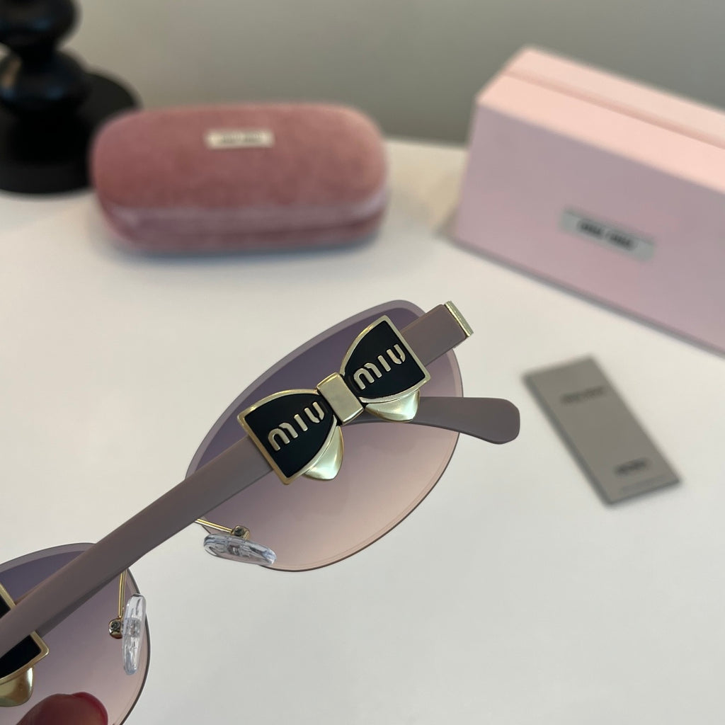 Miu Miu Cat-Eye Silver Lens Sunglasses for Men & Women - 466094 - detail image 7