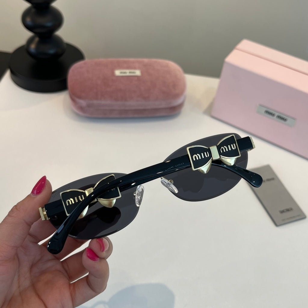 Miu Miu Cat-Eye Silver Lens Sunglasses for Men & Women - 416288 - detail image 9