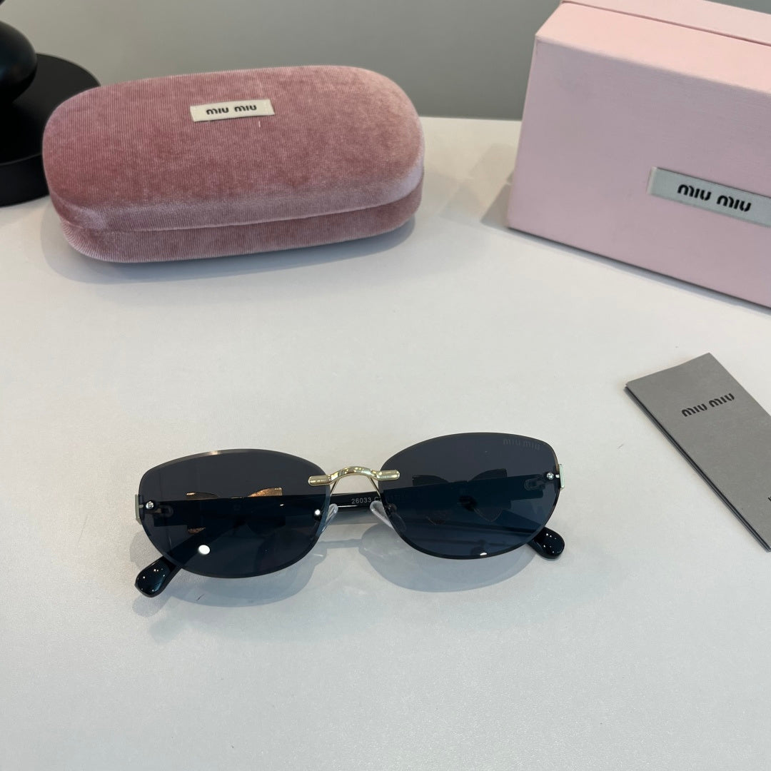 Miu Miu Cat-Eye Silver Lens Sunglasses for Men & Women - 466097 - detail image 5