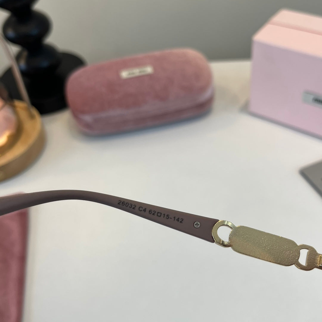 Miu Miu Cat-Eye Silver Lens Sunglasses for Men & Women - 416289 - detail image 9