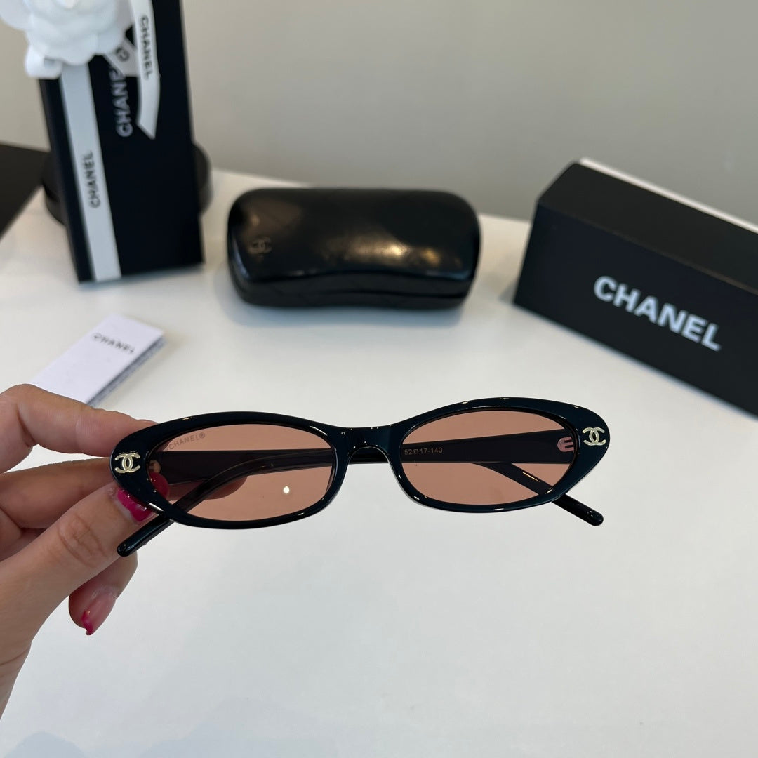Chanel Cat-Eye Silver Lens Sunglasses for Men & Women - 465126 - detail image 5