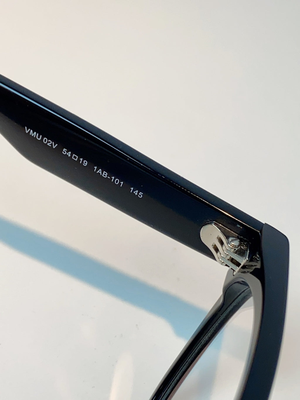 Miu Miu VMU02V Blue-Light Acetate Cat-Eye Black Lens Sunglasses - detail image 10