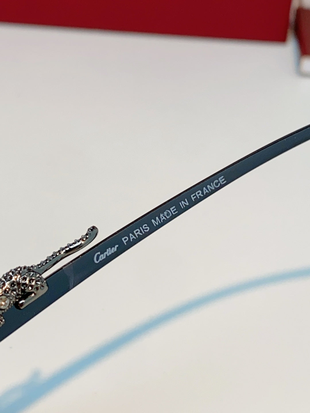 Cartier Square Silver Lens Sunglasses for Men & Women - 358527 - detail image 8