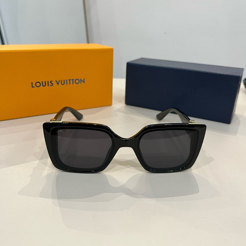 Louis Vuitton Fashion Black Lens Sunglasses for Men & Women - 371432 - detail image 2