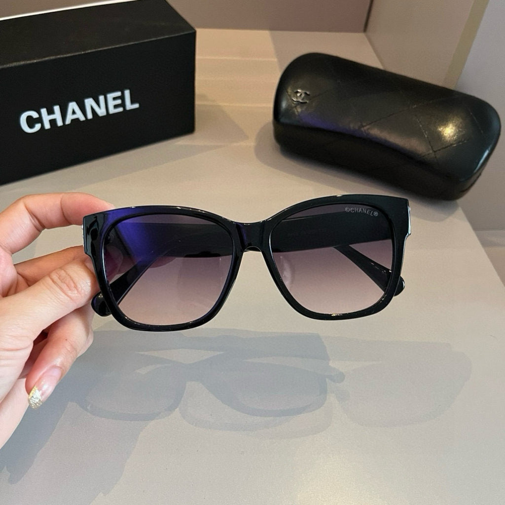 Chanel Square Gold Lens Sunglasses for Men & Women - 415218 - detail image 3