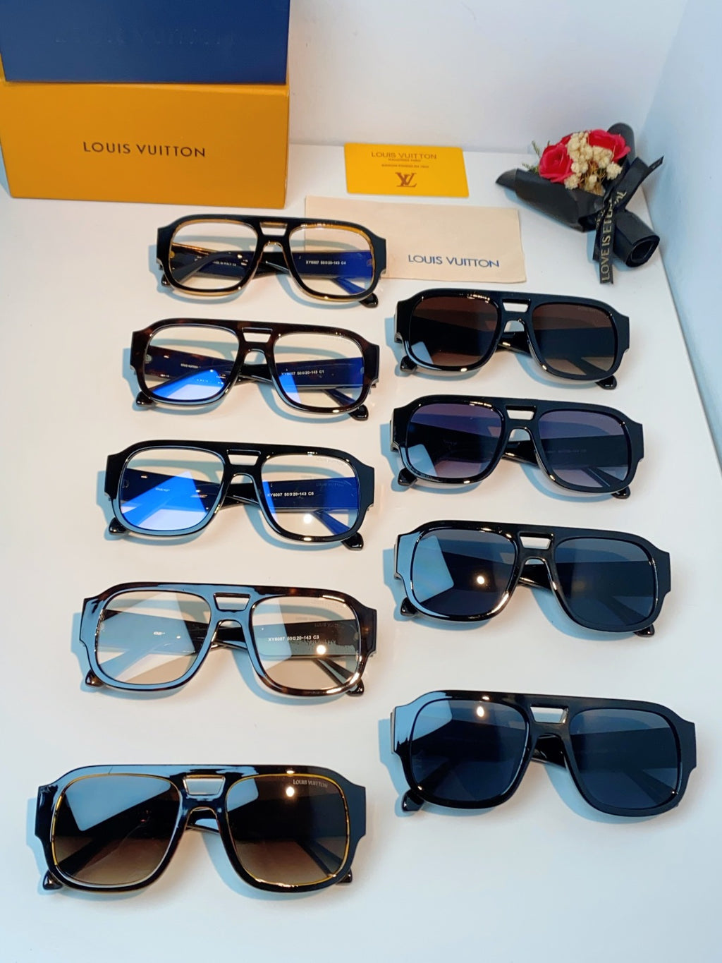 Louis Vuitton Aviator Brown Lens Sunglasses for Men & Women - detail image 11