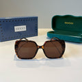 Gucci Fashion Black Lens Sunglasses for Men & Women - 398449