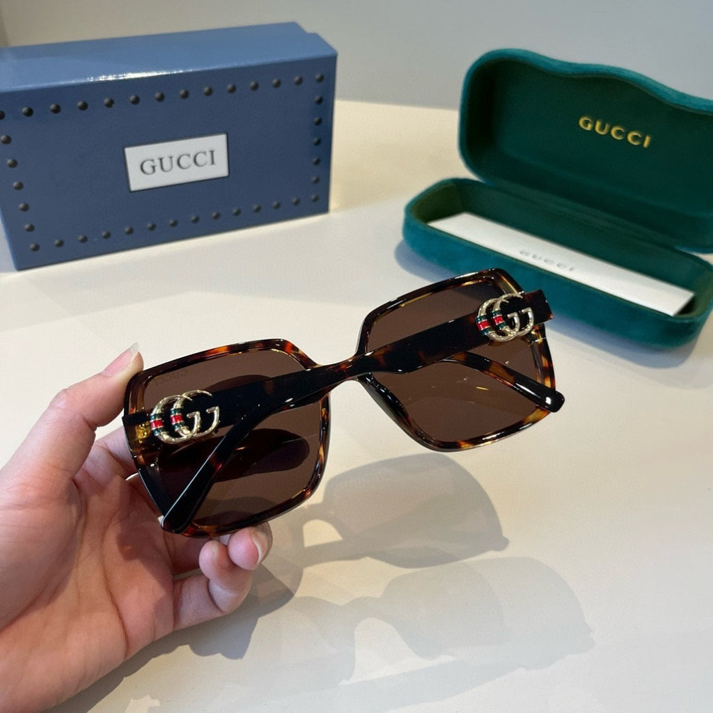 Gucci Fashion Black Lens Sunglasses for Men & Women - 398449 - detail image 6