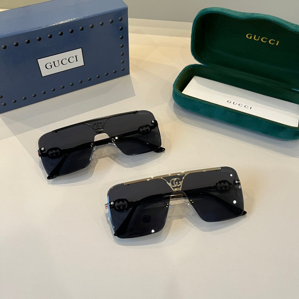 Gucci Polarized Fashion Black Lens Sunglasses for Men - detail image 12