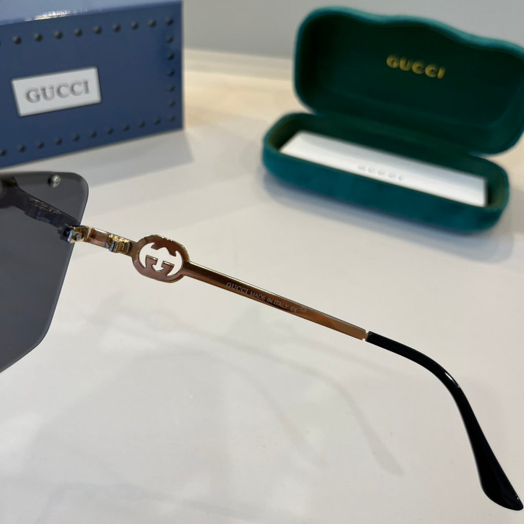 Gucci Polarized Fashion Silver Lens Sunglasses for Men - 398450 - detail image 9