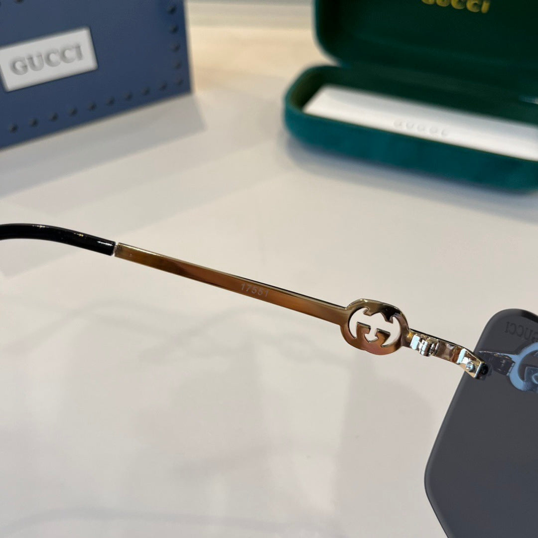Gucci Polarized Fashion Silver Lens Sunglasses for Men - 398450 - detail image 10