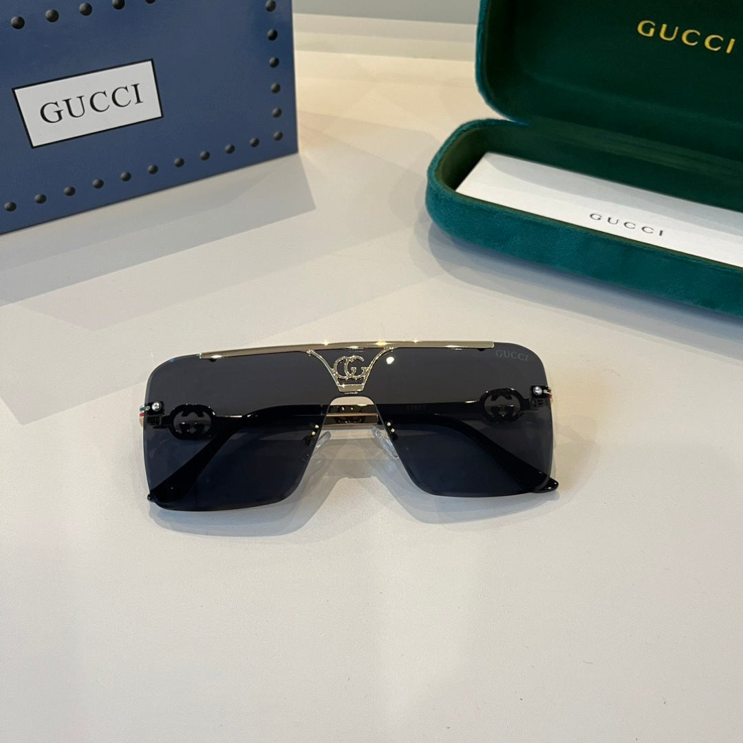 Gucci Polarized Fashion Silver Lens Sunglasses for Men - 398450 - detail image 11