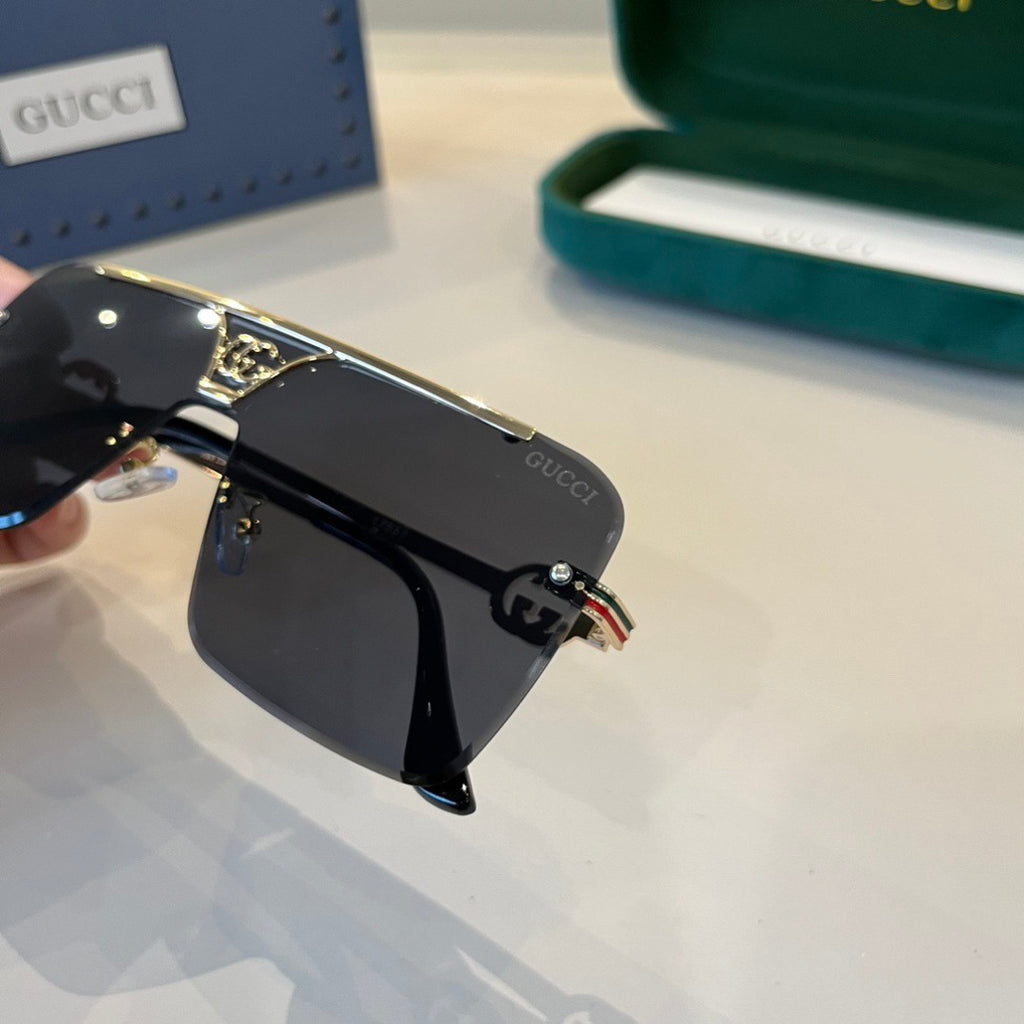 Gucci Polarized Fashion Silver Lens Sunglasses for Men - 398450 - detail image 7
