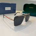 Gucci Polarized Fashion Silver Lens Sunglasses for Men - 398450