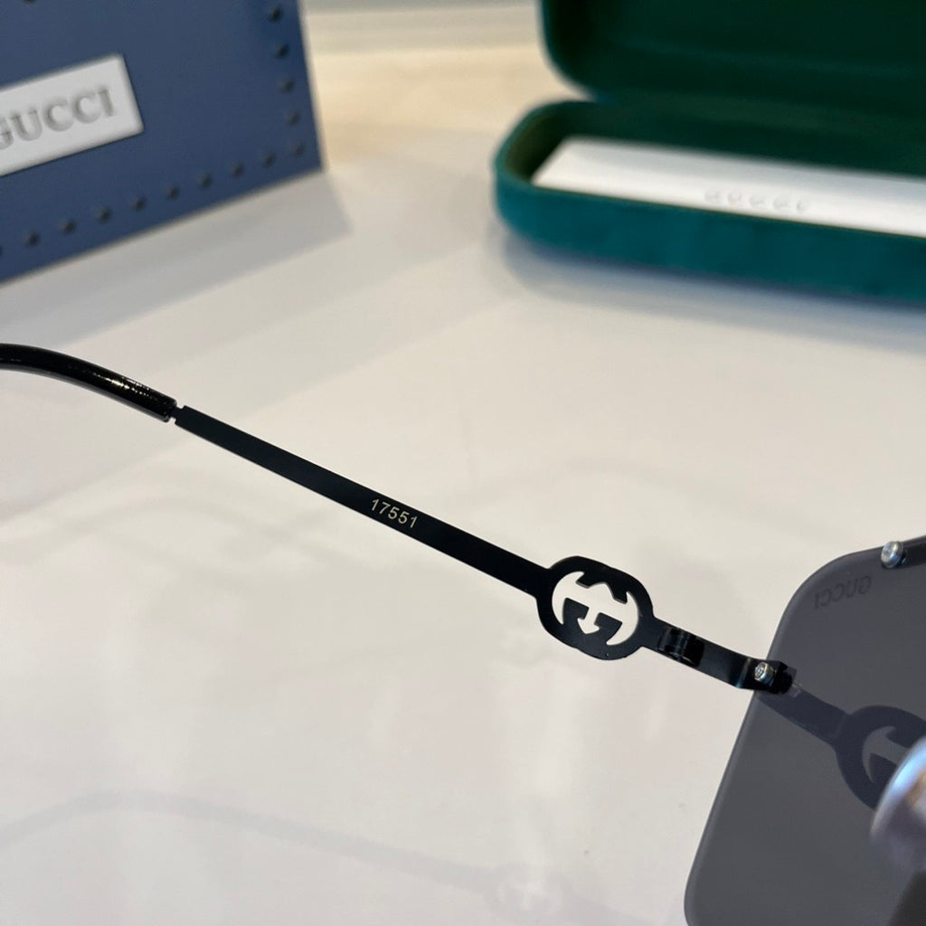 Gucci Polarized Fashion Black Lens Sunglasses for Men - detail image 11