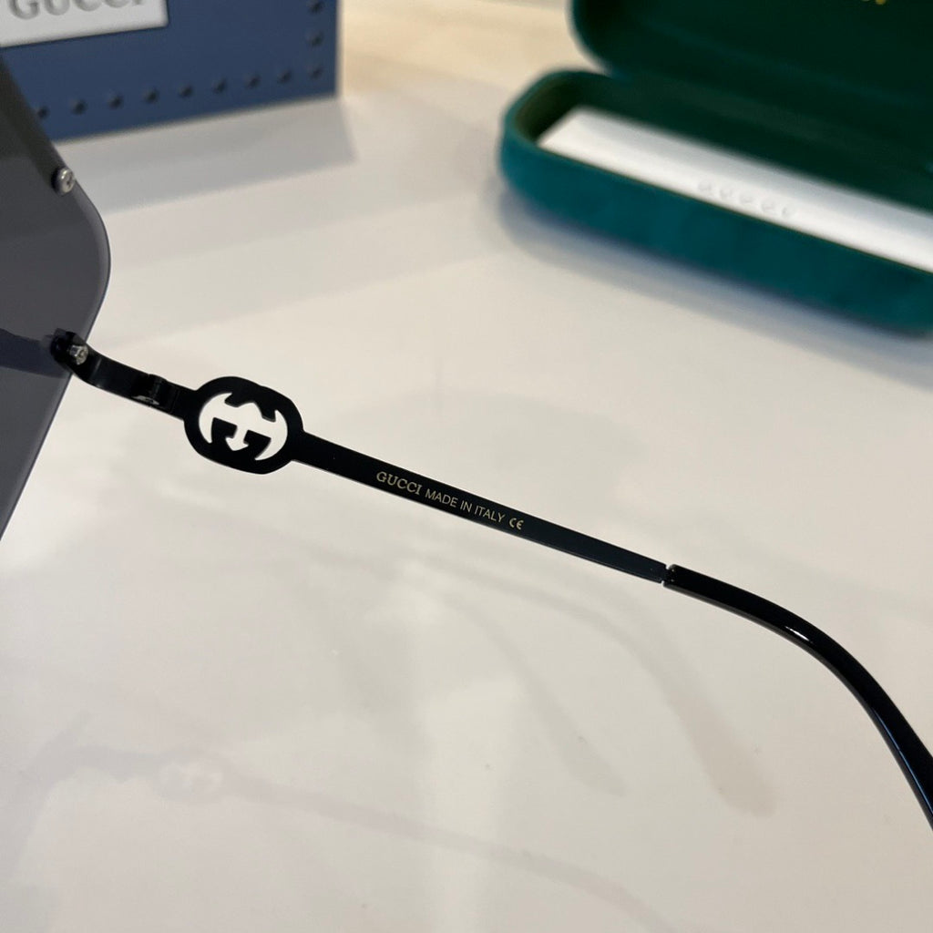 Gucci Polarized Fashion Black Lens Sunglasses for Men - detail image 10