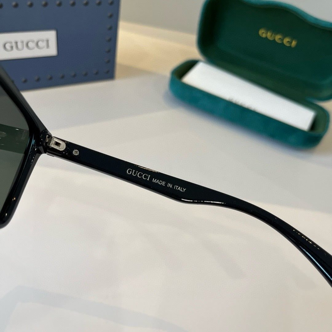 Gucci Metal Aviator Black Lens Sunglasses for Men & Women - 398452 - detail image 10