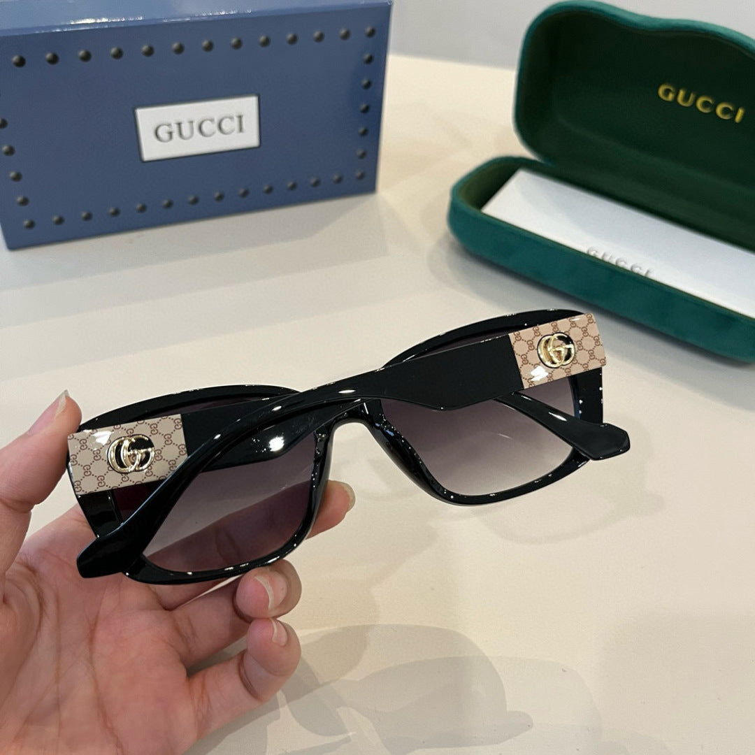 Gucci Fashion Black Lens Sunglasses for Men & Women - 414993 - detail image 8