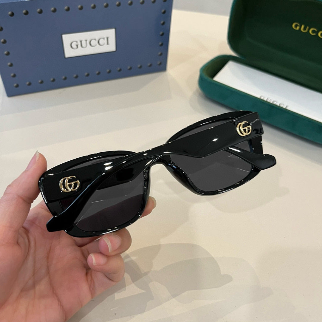 Gucci Fashion Black Lens Sunglasses for Men & Women - 414994 - detail image 6