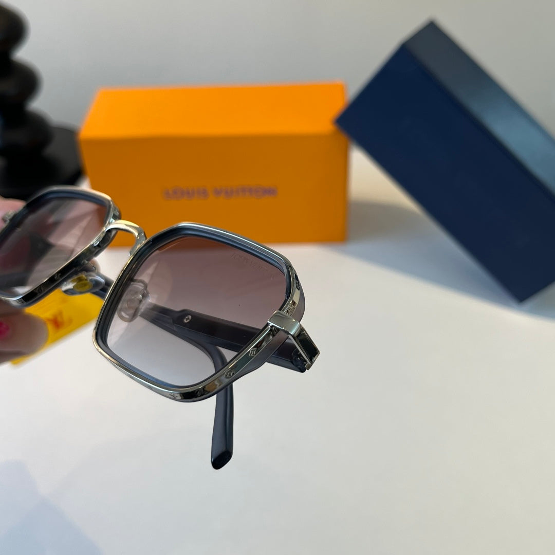 Louis Vuitton Fashion Silver Lens Sunglasses for Men & Women - 371405 - detail image 6