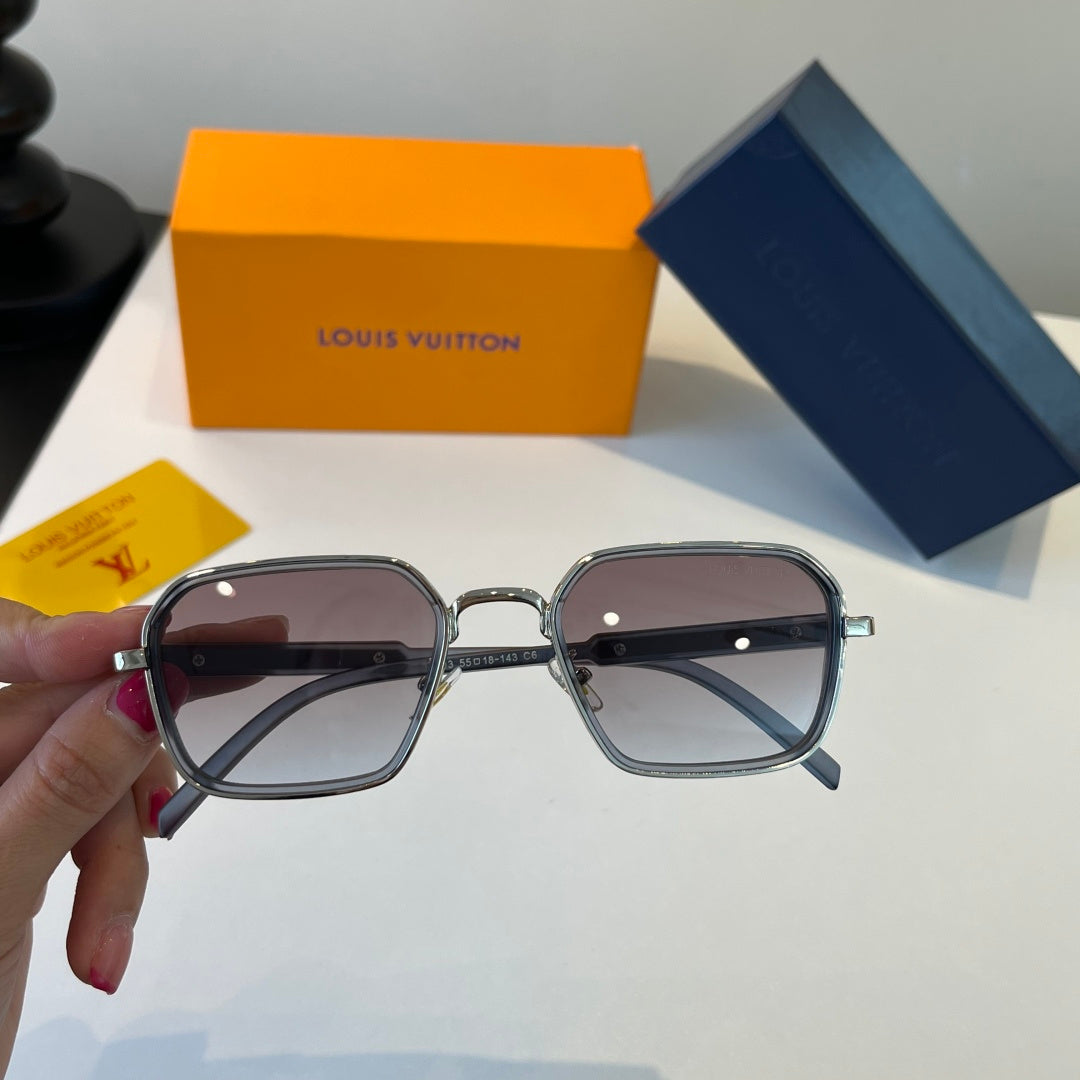Louis Vuitton Fashion Silver Lens Sunglasses for Men & Women - 371405 - detail image 5
