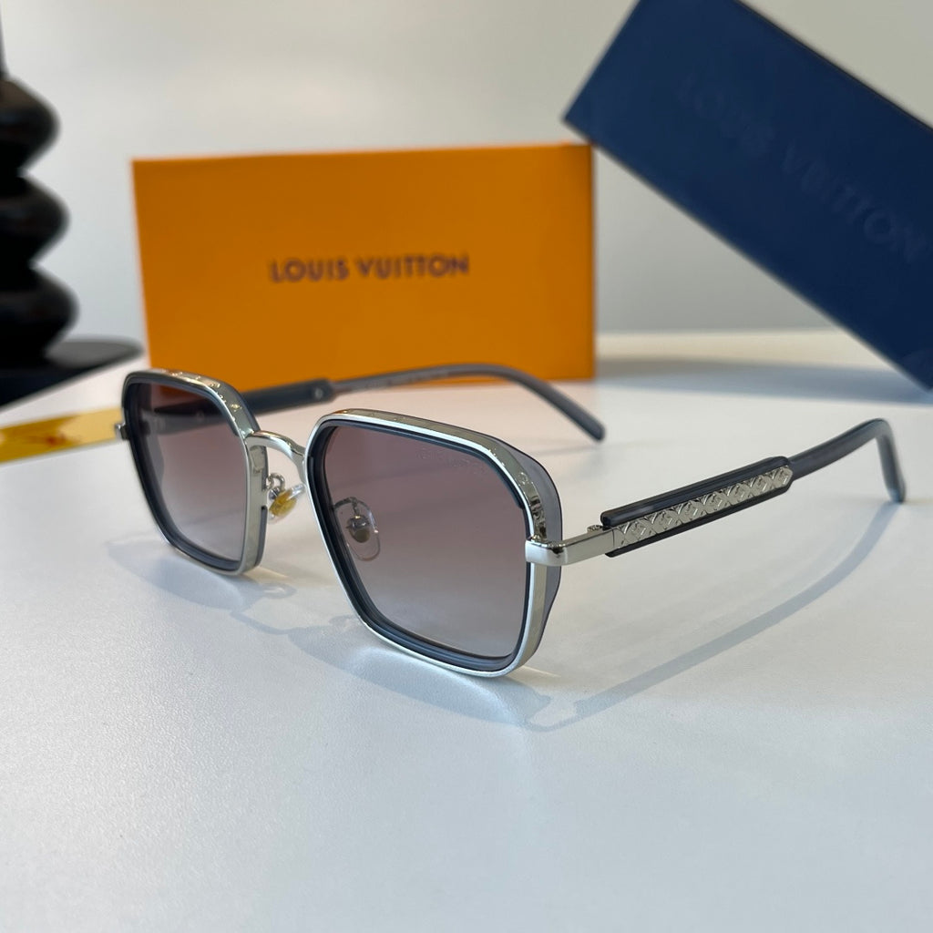 Louis Vuitton Fashion Silver Lens Sunglasses for Men & Women - 371405 - detail image 3