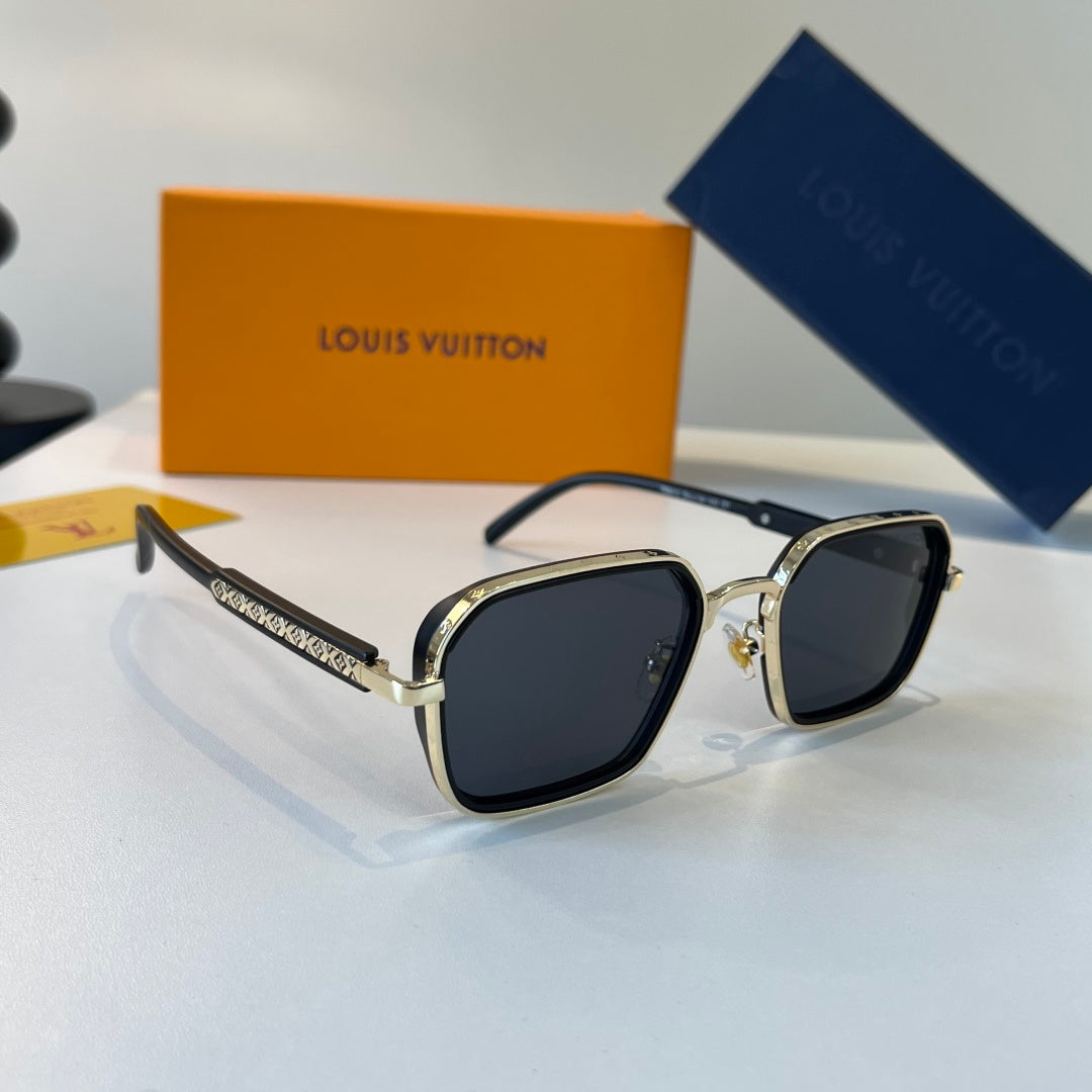 Louis Vuitton Fashion Silver Lens Sunglasses for Men & Women - 371406