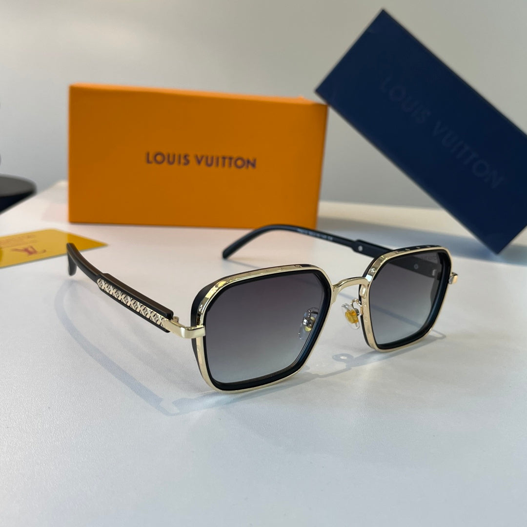 Louis Vuitton Fashion Silver Lens Sunglasses for Men & Women - 371409