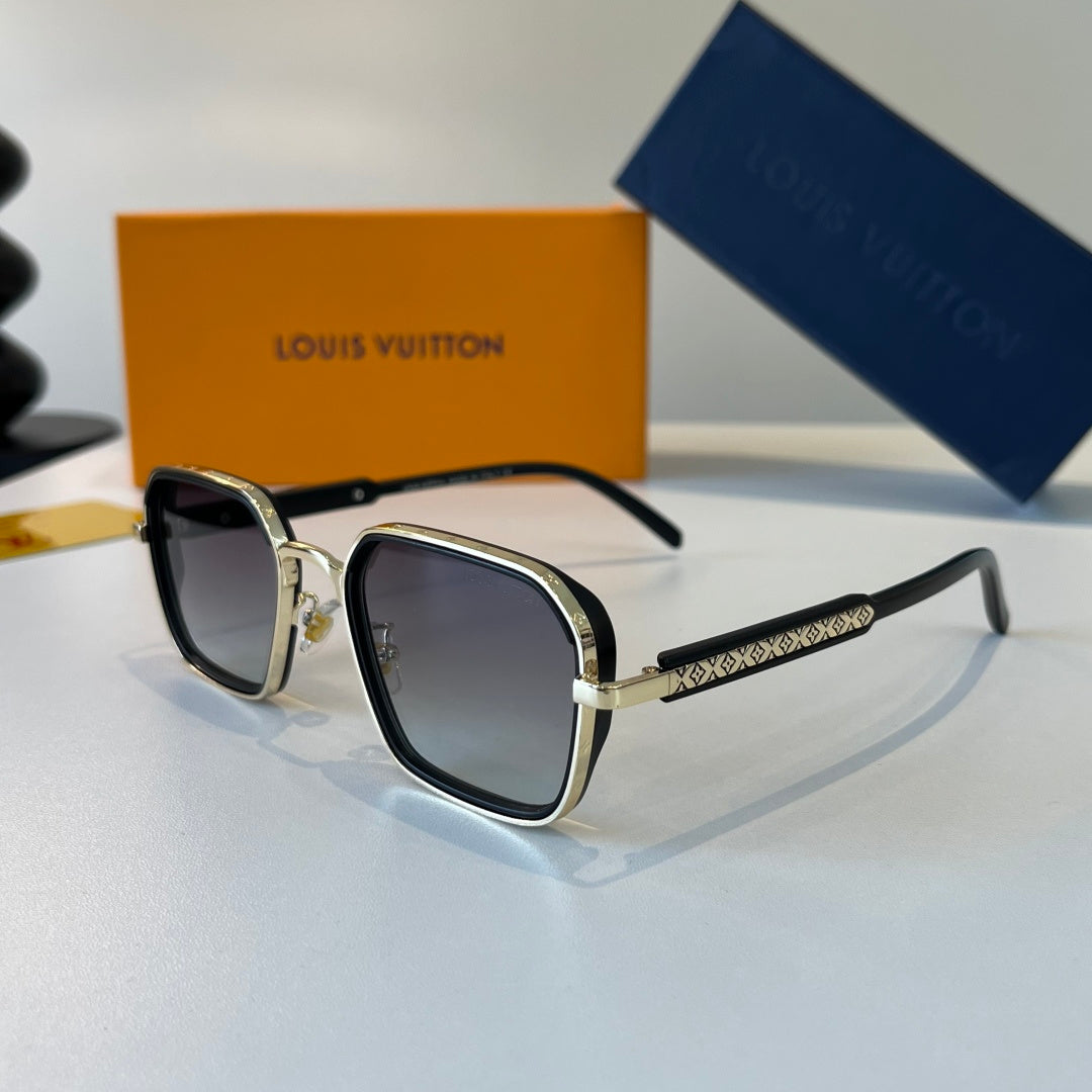 Louis Vuitton Fashion Silver Lens Sunglasses for Men & Women - 371409 - detail image 3