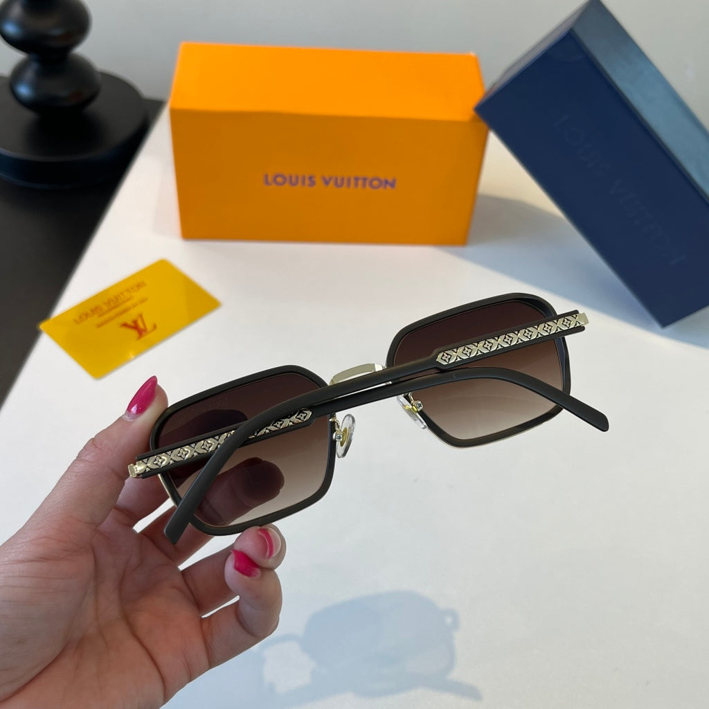 Louis Vuitton Fashion Brown Lens Sunglasses for Men & Women - 371407 - detail image 8